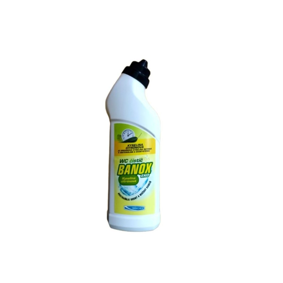 BANOX WC čistič C6H8O7 + EKO (00) 750 ml