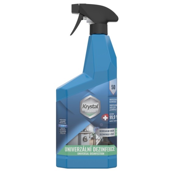 KRYSTAL - Univerzálna dezinfekcia s rozprašovačom 750 ml
