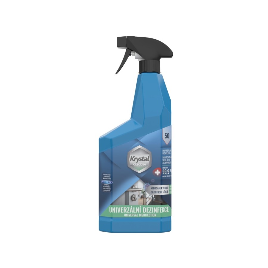 KRYSTAL - Univerzálna dezinfekcia s rozprašovačom 750 ml