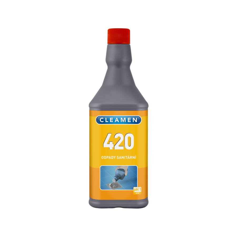 CLEAMEN 420 odpady sanitárne 1L