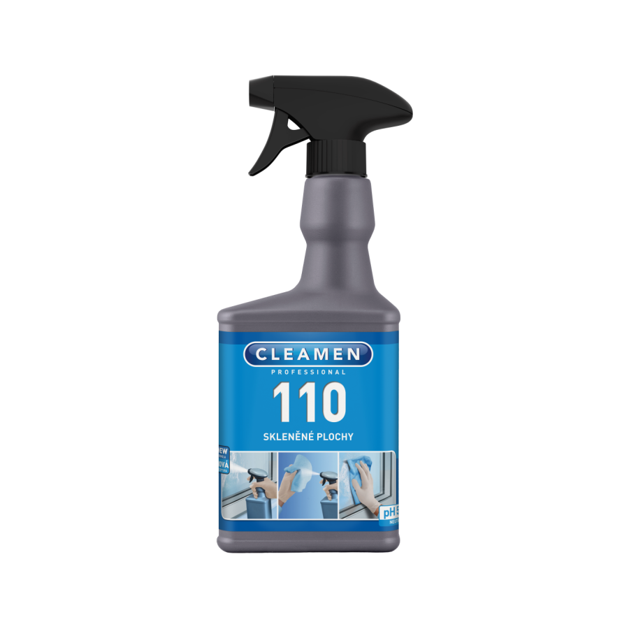 CLEAMEN 110 Sklenené plochy 550ml s rozprašovačom