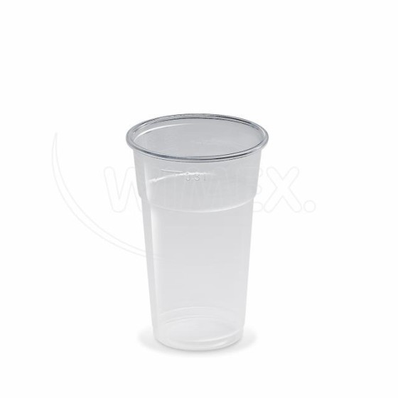 Plastový pohár PP 300ml, PRIESVITNÝ, 78mm, 50ks/bal