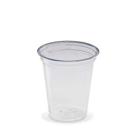 Plastový pohár PET 300ml, TRANSPARENTNÝ, 95mm, 50ks/bal